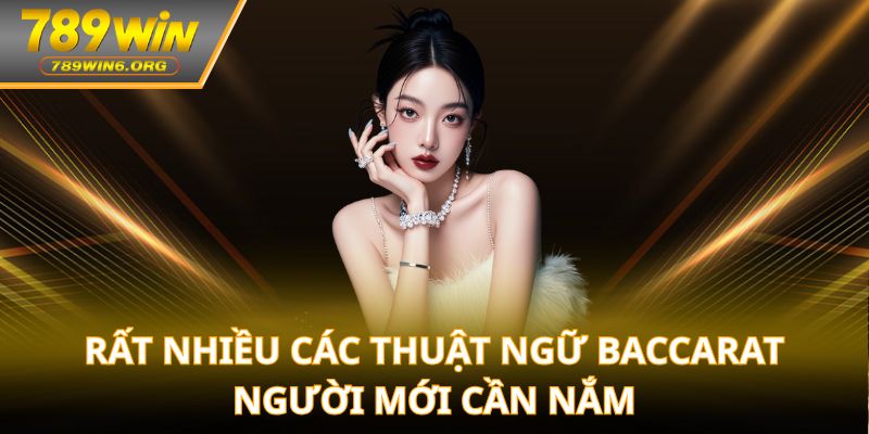Rất nhiều các thuật ngữ baccarat người mới cần nắm